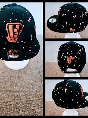 CINCINNATI BENGALS NFL FOOTBALL SNAPBACK HAT.